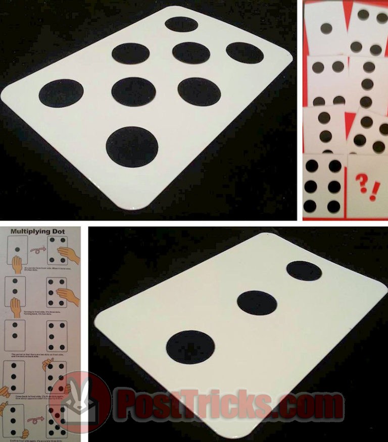 MULTIPLYING DOMINO DOTS MAGIC TRICK Post Tricks