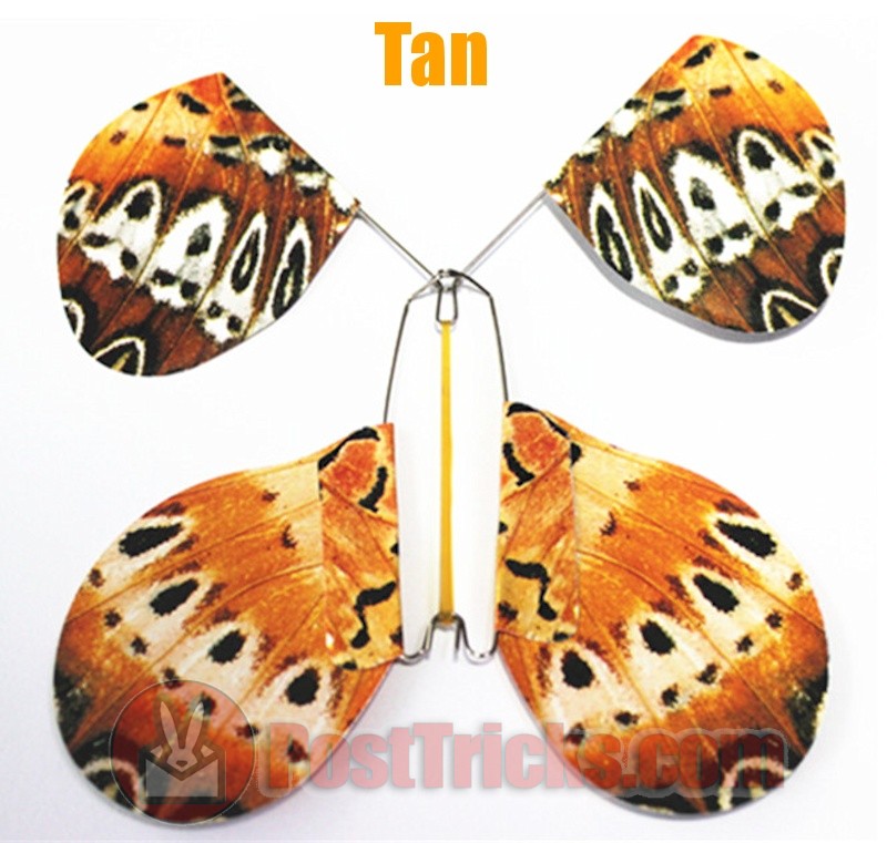 Change Trick Freedom Magic Flying Butterfly – 9 Colors Card Paper Trick – Beginners
