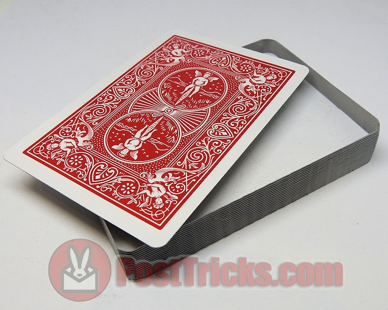 Crystal Deck Clear Invisible Ice Bound Glass Block Playing Card Magic Trick J 
