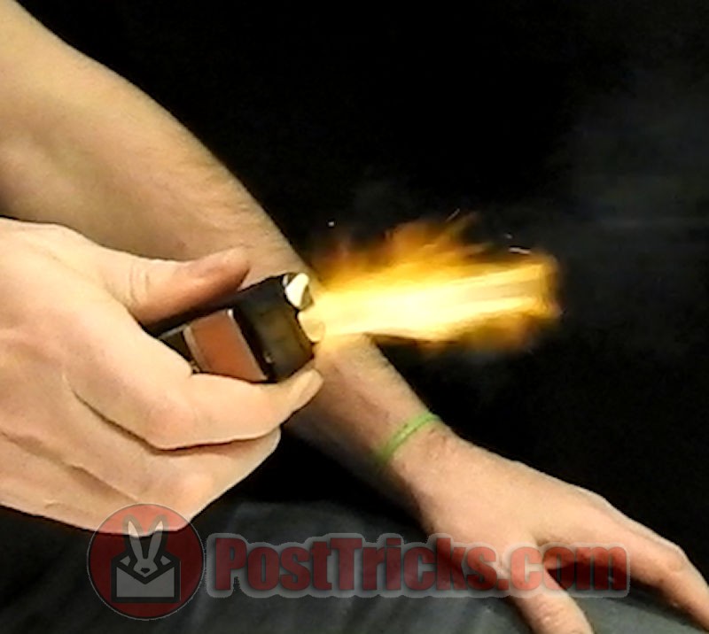 Flash Gun - Double Shot Fire Trick