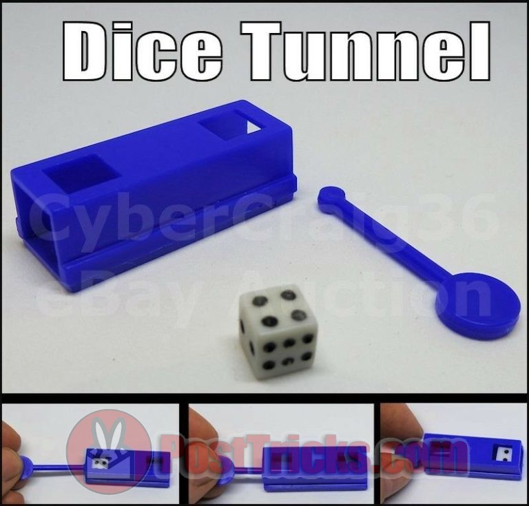 DICE TUBE TUNNEL NUMBER CHANGE Post Tricks