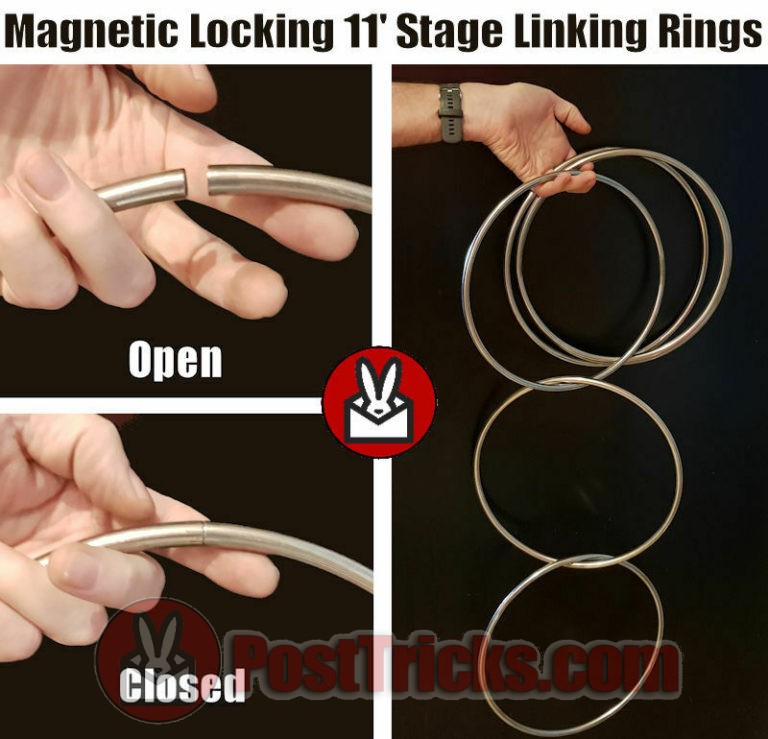 STAGE LINKING RINGS LOCKING Post Tricks